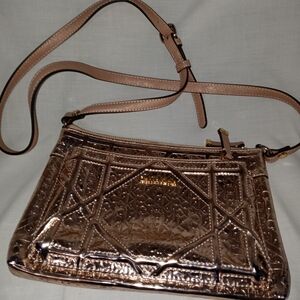 Calvin Klein Small Metallic Crossbody Purse